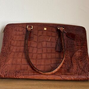 Lodis Crocodile 4 Compartment Tote